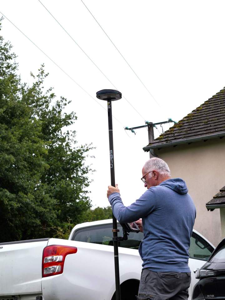 Relevé topographique Limoges